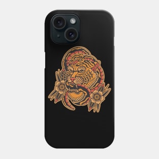 Tiger and snake Phone Case