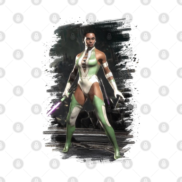 Mortal Kombat 11 Jade Print - 47211251 by Semenov