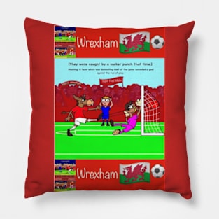 They were caught by a sucker punch that time, Wrexham funny football/soccer sayings. Pillow