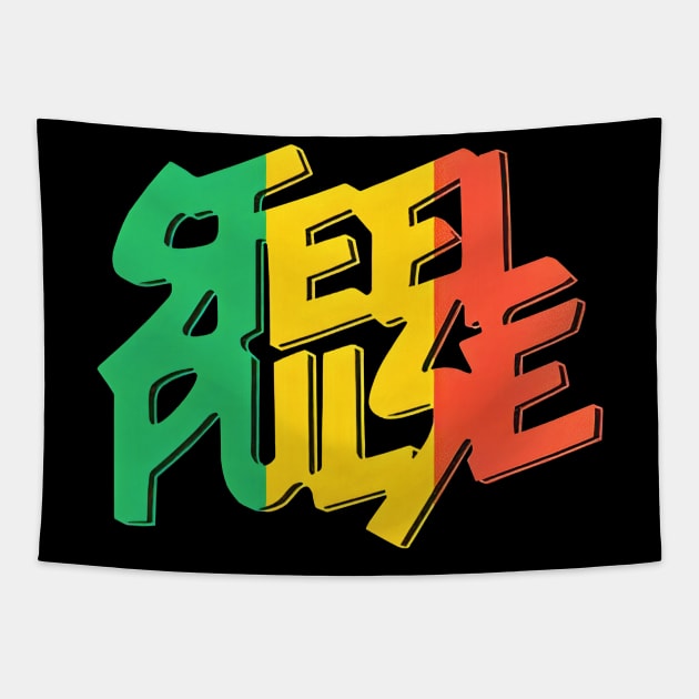 Steel Pulse Tapestry by Corte Moza