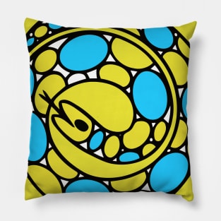 Coiled Snake Pillow