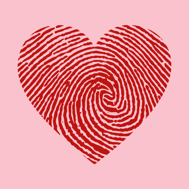 fingerprint heart by Urooji