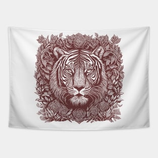 Tiger Stare Tapestry