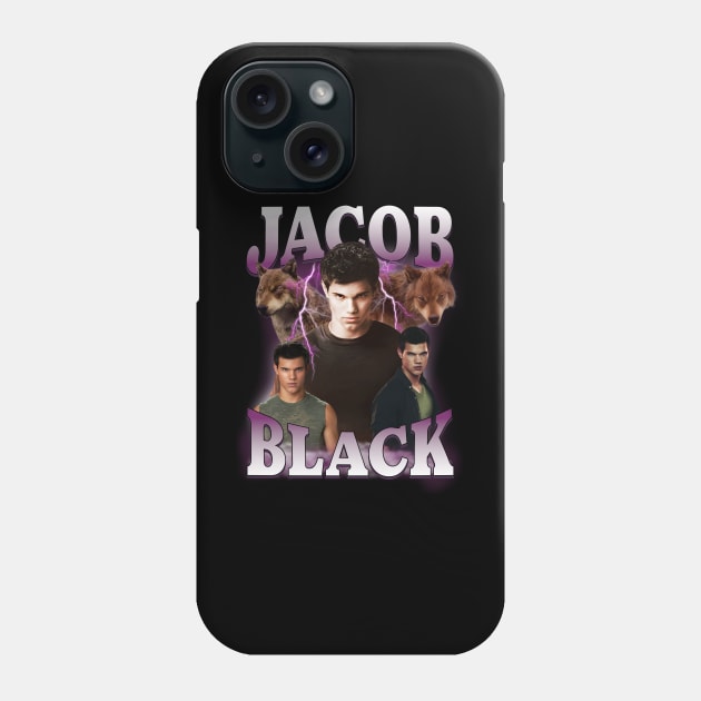 Twilight Jacob Black Lightning Phone Case by Stephensb Dominikn