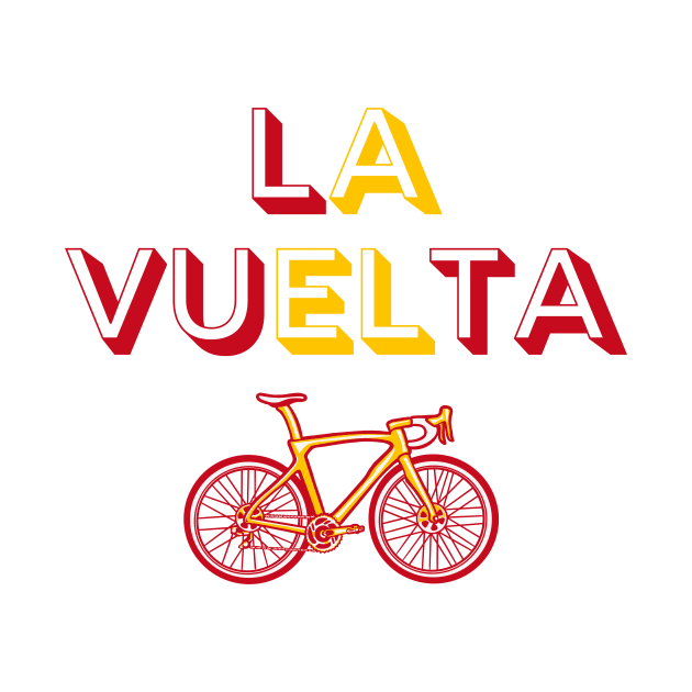 La Vuelta Cycling Shirt, La Vuelta Jersey, La Vuelta 2023, Vuelta Espana, by CyclingTees