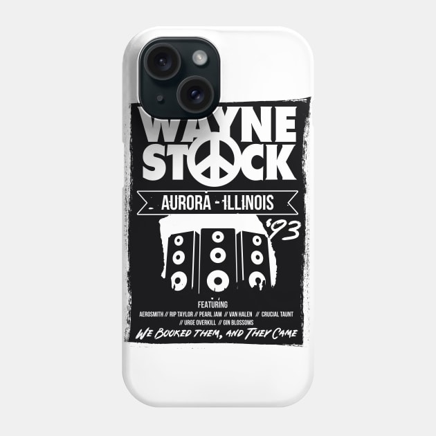 Wayne Stock Poster Phone Case by Meta Cortex