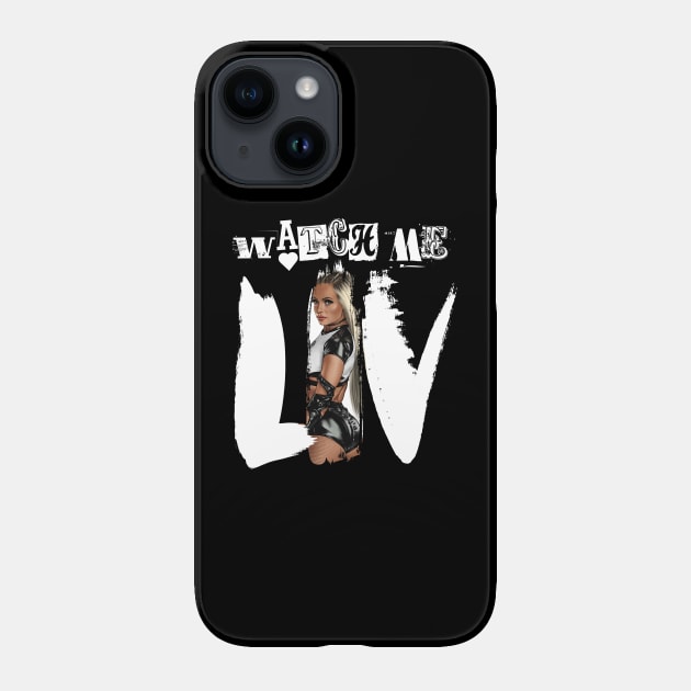 Black White LV iPhone 11 Clear Case