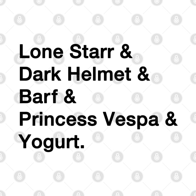 Spaceballs Names by IdenticalExposure