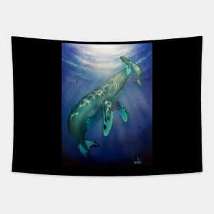 Hawaiian humpback whale Tapestry