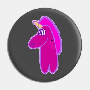 Pink/Purple Princess Unicorn Pin