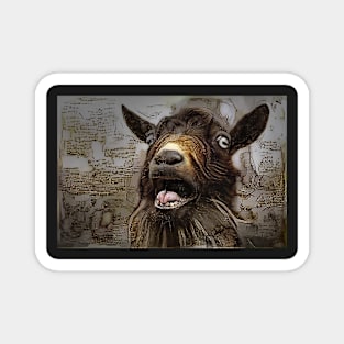 Da Vinci goat Magnet