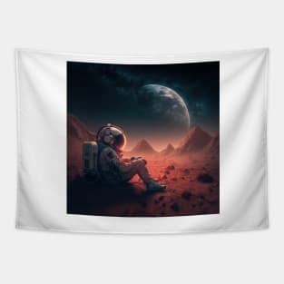 Last man on mars Tapestry