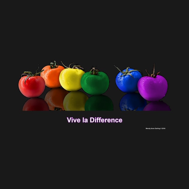 Vive la Difference by wendyannedarling