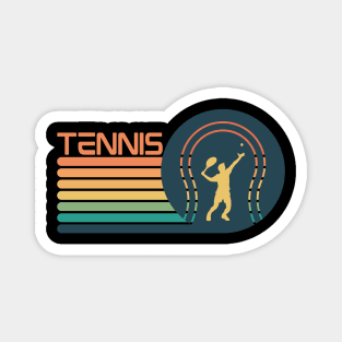 Vintage tennis Magnet