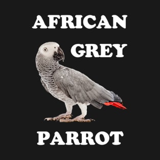 African Gray Parrot T-Shirt