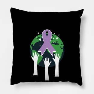 Lupus awareness month Pillow