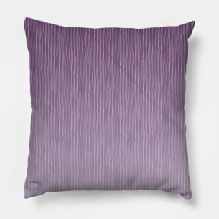 Pastel Purple Gradient Stripes Pillow