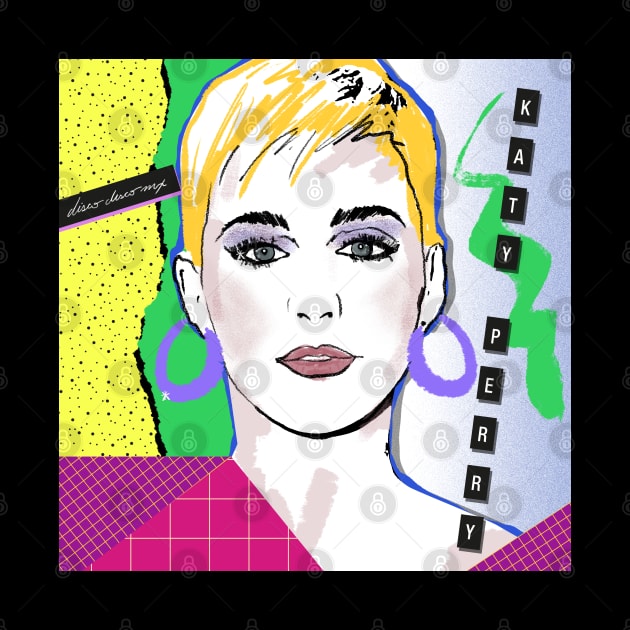 KATY PERRY 80S RETRO STYLE by DISCO DISCO MX