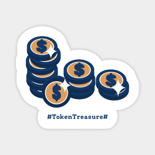 Token Treasure Money BTC Finance Magnet