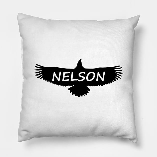 Nelson Eagle Pillow by gulden