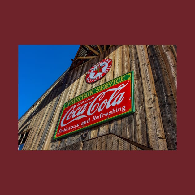 Vintage Coca Cola Sign by Rob Johnson Photography