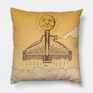 Sun Rocket Pillow