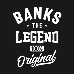 Banks Personalized Name T-Shirt
