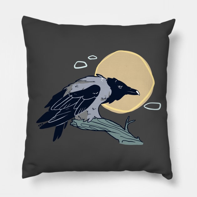 crow Pillow by TRGreta