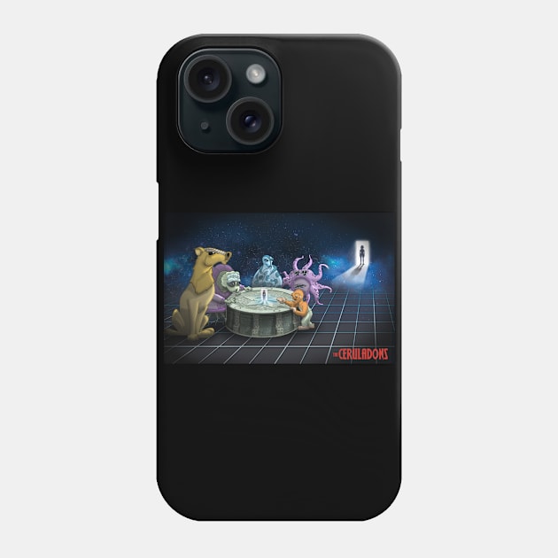 The Ceruladons: Watched by the thousands Phone Case by Ellisbeetle