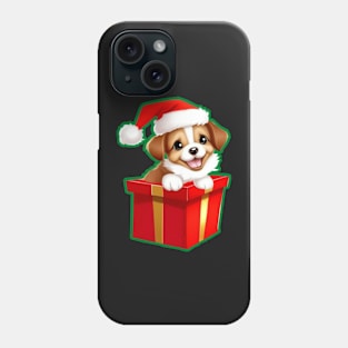 Puppy Present Phone Case