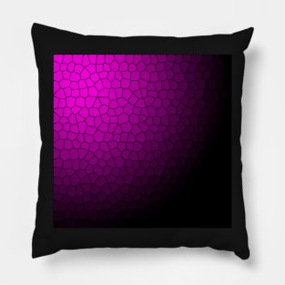 Glass broken pink Pillow