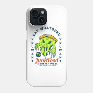 Monster Pizza Junk Food Phone Case