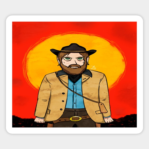 Arthur Morgan Stickers for Sale