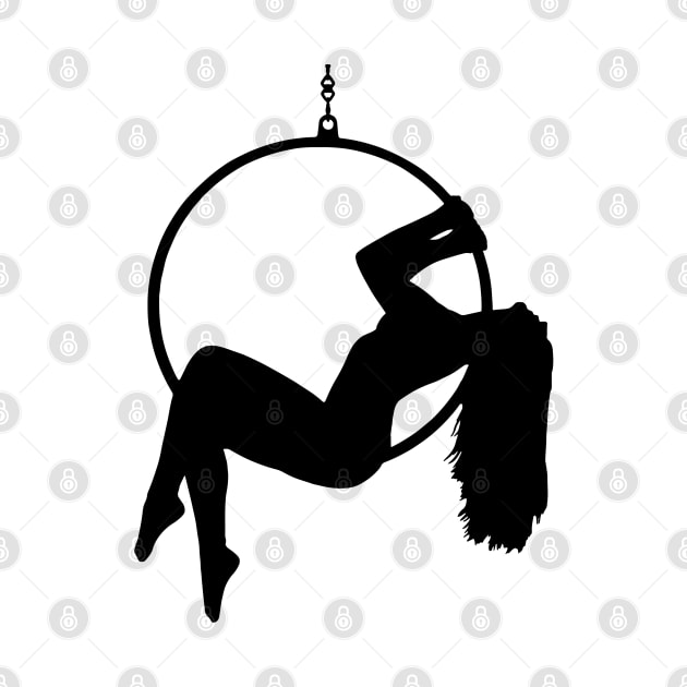 Aerial hoop by RosaliArt