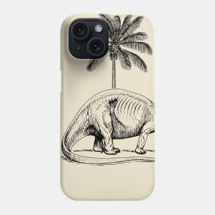 brontosaurus dinosaur Phone Case