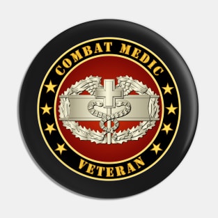 Army - Combat Medic Veteran Pin