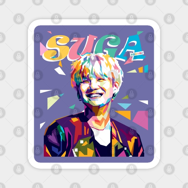 Suga a.k.a Min Yoongi Magnet by RJWLTG