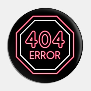 404 Error Pin