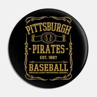 Vintage Pirates American Baseball Pin