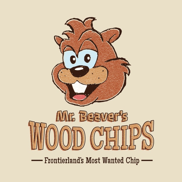 Mr. Beaver's Wood Chips by Heyday Threads