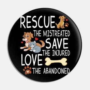 Animal Rights Cruelty Awareness, Cat Dog Rescue, Animal Lover Pin