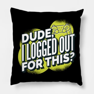 gamer design Pillow