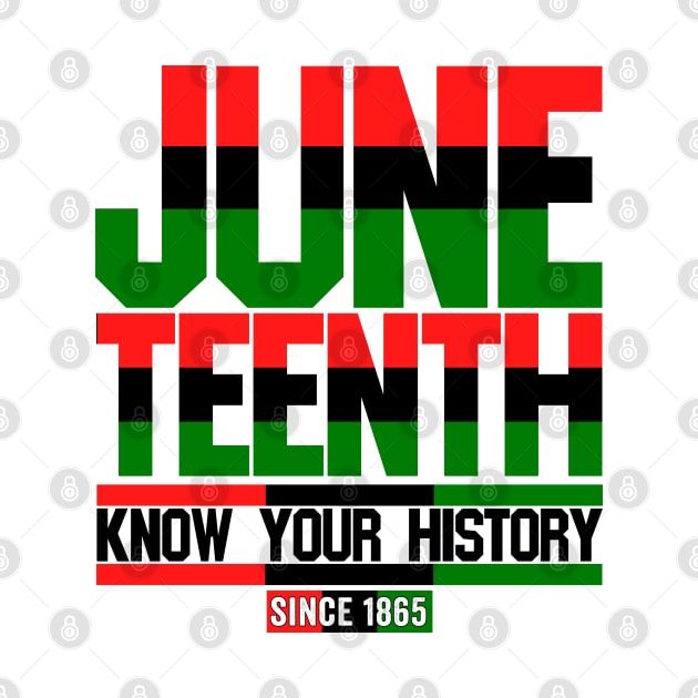 Juneteenth | Know Your History Since 1865 by JJDezigns