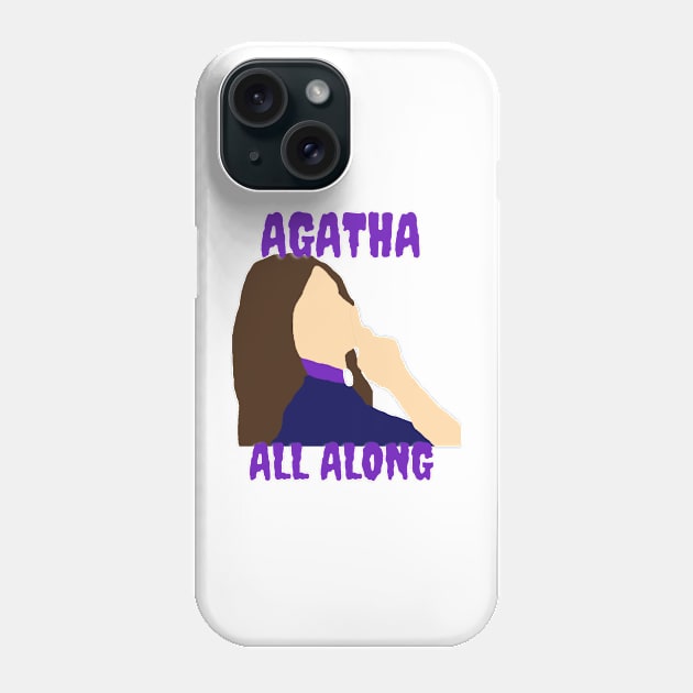 Agatha All Along Phone Case by ButterfliesT