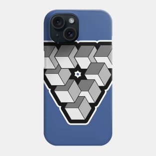 Cosmic tri-cubes Phone Case