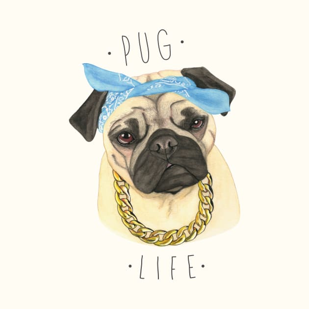 Pug Life by PaperTigress