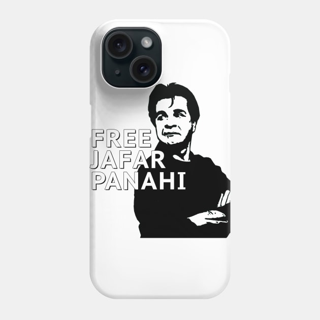 Free Jafar Panahi Phone Case by teesbyduane