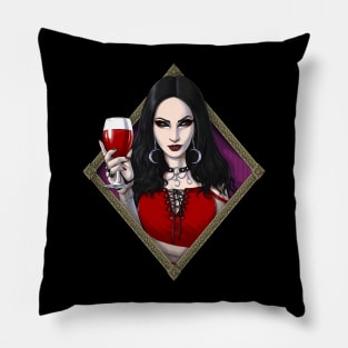 Gothic Witch Alien Pillow