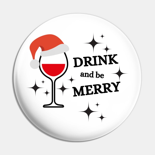 Drink and be Merry Pin by meltubs76