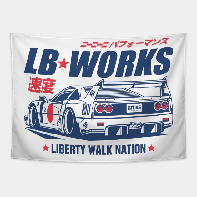 LBWK F40 Tapestry by cturs